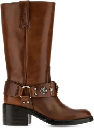 Chlo&eacute; Studded Boots Dakota