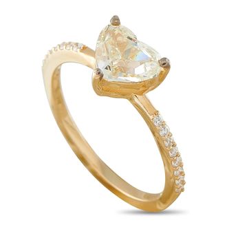 Luxury Bazaar 18K Yellow Gold 1.47ct Diamond Ring MF03-080726