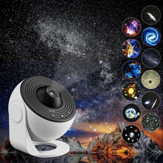 OEM Proyector De Galaxias 13 En 1, Luz De Estrellas Para El Hogar, Planetario Para Dormitorio, L&aacute;mpara De Noche De Cielo Estrellado Con Nebulosa Giratoria