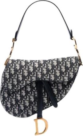 Dior Borsa a spalla Pre-owned Saddle - - Pre-owned - Donna - Blu - ONE SIZE