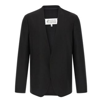 Maison Margiela Minimal Jacket - Heren - Pakken - Zwart - Maat: M Katoen