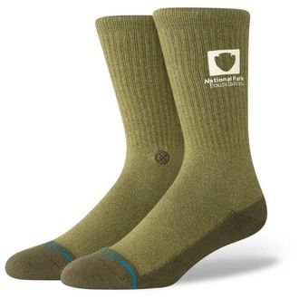 Stance National Park Crew Multifunktionssocken - Unisex | oliv