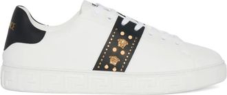 Versace Sneakers Medusa con borchie - Bianco