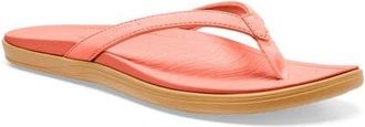Sanuk Wave Whisper Flip Flop in Coral Haze at Nordstrom, Size 11