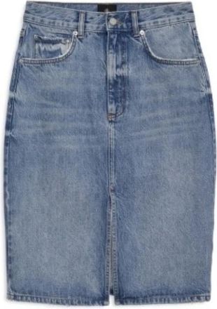 Anine Bing Mujer, Faldas, Azul, Talla: L