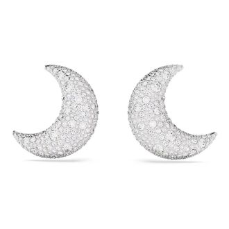 Swarovski Oorbellen - Dames - Oorbellen - Grijs - ONE Size - Accessoires