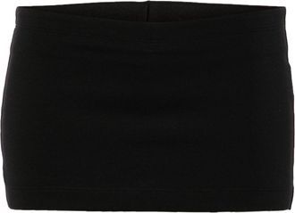 Balenciaga stretch-design mini skort - women - Spandex/Elastane/Polyamide/Viscose - 34 - Black