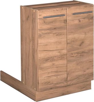 Vicco Isla De Cocina Fame-line, Roble Dorado, 60 Cm Sin Encimera, Vicco