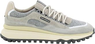 Floris Van Bommel Grijze Herenschoenen Sfm-10248 - Heren - Sneakers - Grijs - 43 1/2 EU - Schoenen