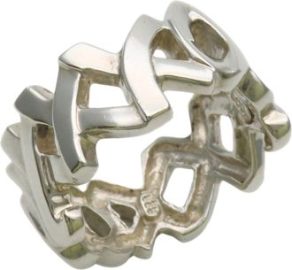 Tiffany & Co. Silver Silver 925 Band Ring (Pre-Owned)