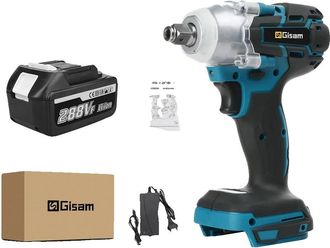 OEM Llave De Impacto El&eacute;ctrica, 520 Nm De Par, Motor Sin Escobillas, 1 Bater&iacute;a