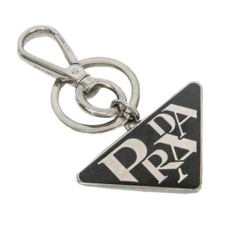 Prada Pre-owned Accessories, male, Black, Size: ONE SIZE Pre-owned Enamel Key ring 2Ps026