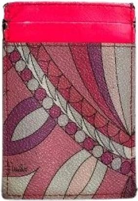 Emilio Pucci Pre-owned Vintage Card Holder - - Pre-owned - Donna - Viola - ONE SIZE