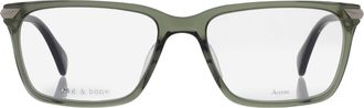 Rag & Bone Demo Rectangular Mens Eyeglasses RNB7043 01ED 56
