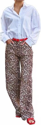 Esqualo Cool Relaxed Trouser In Panther