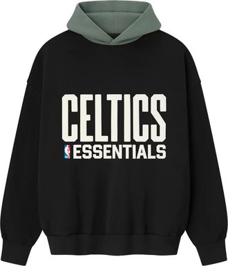 Fear of God Felpa Celtics con cappuccio - Nero