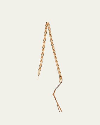 Loewe Braided Leather Shoulder Strap
