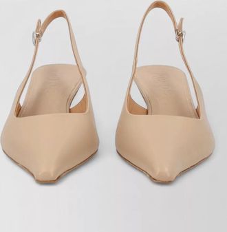 Aeyde catrina slingback pumps pointed toe kitten