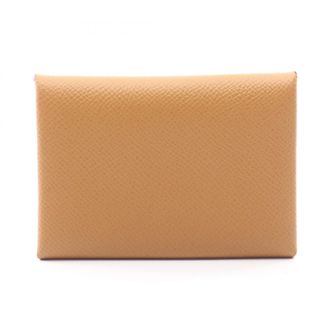 Herm&egrave;s Brown Epsom Leather Coin Purse/Coin Case (Pre-Owned)