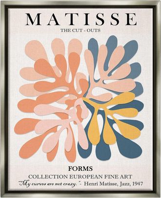 Stupell Industries Classical Matisse Cut Out Forms By Ros Ruseva Wall Art