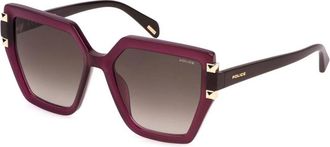 Police SPLP46 STARLIGHT 2 06PJ Womens Sunglasses Purple Size 55