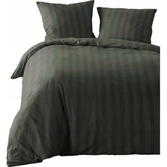 Douceur d'Int&eacute;rieur Set di biancheria da letto CLEO khaki 240x220 cm
