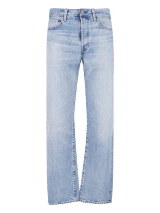 Levi's Blue 501 80s Straight-Leg Denim Jeans