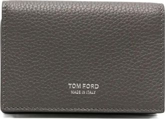 Tom Ford Wallet Soft Grain Leather T Line Business Card Holder