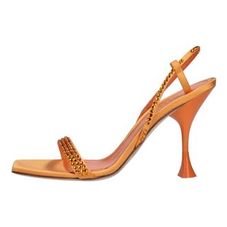 3Juin 3Juin, Dames, Schoenen, Oranje, Maat: 38 EU Leer