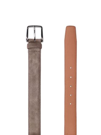 Tod's Mens Belts Grey Calf Leather