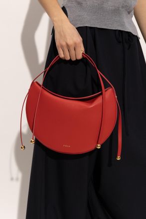 Furla Moonstone Medium Handbag, Womens, Red
