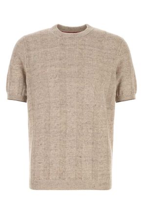 Brunello Cucinelli Brunello Cucinelli Sand Knit T Shirt