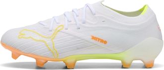 Puma Scarpe da calcio ULTRA NITRO 7 PRO Bianco FG unisex, Scarpe, 42.5
