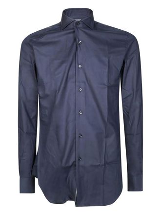 Xacus cotton shirt - men - Cotton - 39 - Blue