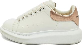 Alexander McQueen Sneakers oversize in pelle di vitello - Bianco