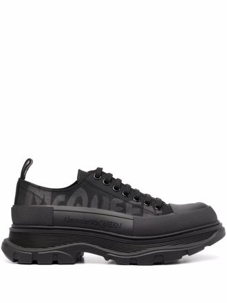 Alexander McQueen Tread Slick low-top sneakers - Black