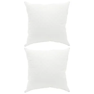 vidaXL Almohada Fulda 2 Uds. 60 X 60 Cm 100% Plum&oacute;n Y Plumas De Ganso Vidaxl