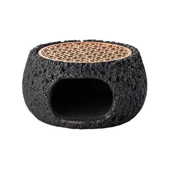 OEM Plato Redondo De Material Rocoso Art&iacute;stico Para Calentar Velas, Base Aislante Para Cocina Y Comedor, Vajilla Dom&eacute;stica A