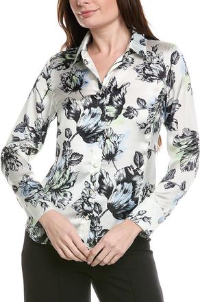 Alberta Ferretti Philosophy Slim Button Blouse