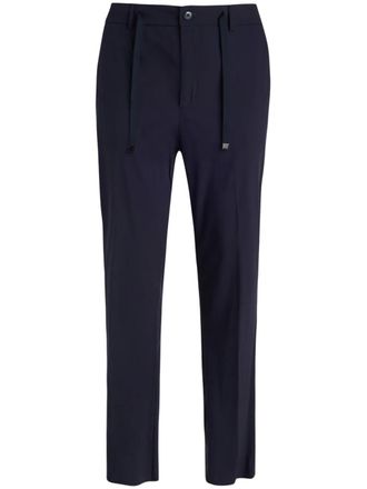 Brian Dales Broek met toelopende pijpen - Blauw