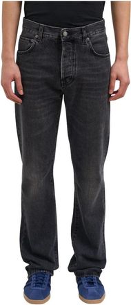 Haikure Fergus Five-Pocket Jeans - Heren - Regular Fit Jeans - Zwart - W31 - Katoen - Jeans