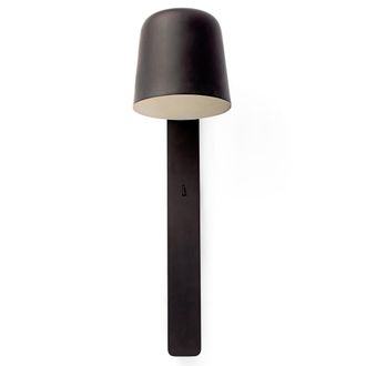 Faro Barcelona Tila L&aacute;mpara Aplique Negra 62361