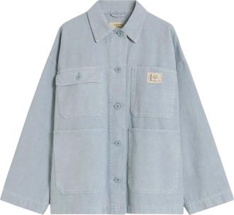 Max Mara Wkdalbum Workwear Jacket - Dames - Spijkerjassen - Blauw - S - Katoen - Jassen