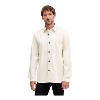 Joop Denim Shirt - Heren - Casual Overhemden - Beige - M - Denim - Overhemden