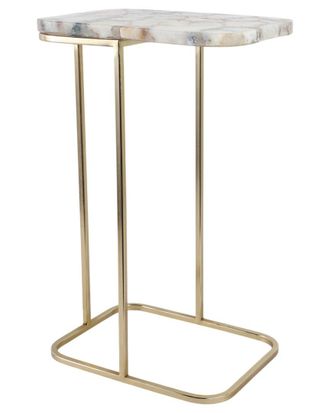 Sagebrook Home 24Xin Agate Top C-Table