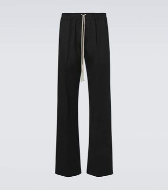 Rick Owens Dietrich cotton-blend wide-leg pants