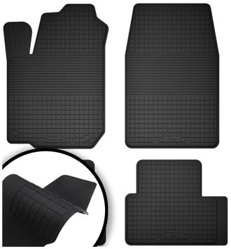 OEM Alfombrillas De Goma Para: Ford Ka Mk1 Hatchback (1998-2006)