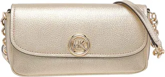 Michael Michael Kors Gold Nolita Crossbody Bag