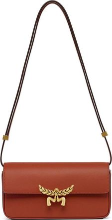 MCM Lauretos Leather Shoulder Bag in Coconut Shell Brown at Nordstrom Rack