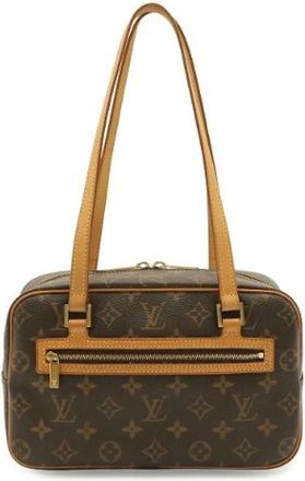 Louis Vuitton Borsa a spalla Monogram Cite MM Pre-owned - - Pre-owned - Donna - Marrone - ONE SIZE